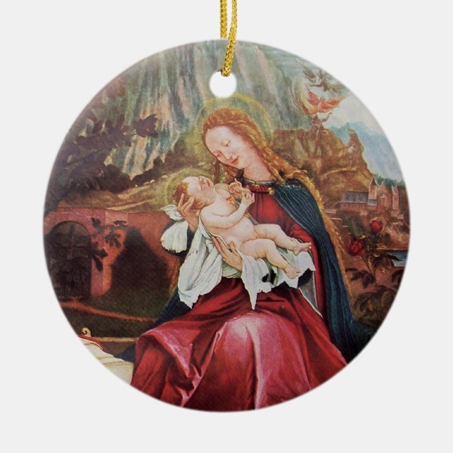 ADORNO DE CERÁMICA NATIVIDAD CON ÁNGELES - MAGIA DE NAVIDADES (Frente)