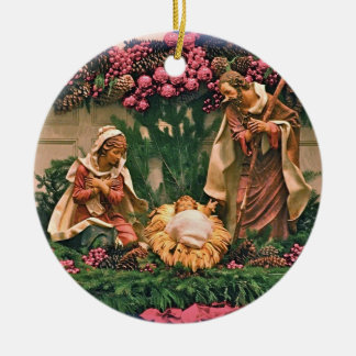 Adorno De Cerámica natividad de Jesús del bebé