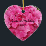 Adorno De Cerámica Naturaleza de la fotografía floral rosa<br><div class="desc">Naturaleza de la fotografía floral rosa</div>