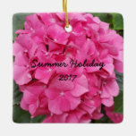 Adorno De Cerámica Naturaleza de la fotografía floral rosa<br><div class="desc">Naturaleza de la fotografía floral rosa</div>