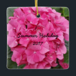 Adorno De Cerámica Naturaleza de la fotografía floral rosa<br><div class="desc">Naturaleza de la fotografía floral rosa</div>