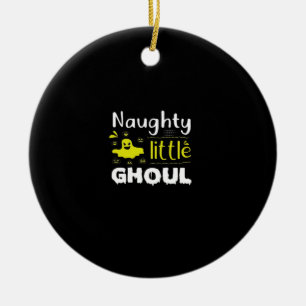 Adorno De Cerámica Naughty Little Ghoul
