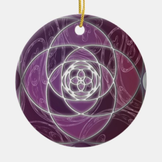 Adorno De Cerámica Nautilina Ornament (Frente)