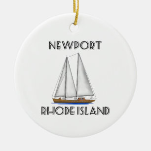 Adorno De Cerámica Navegación de Newport Rhode Island