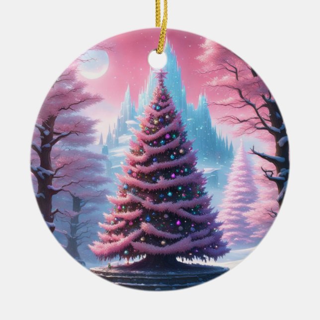 Adorno De Cerámica Navidad (Frente)