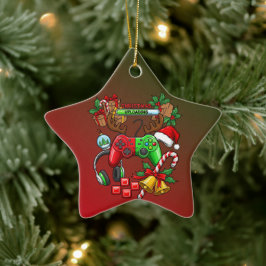Adorno De Cerámica Navidad