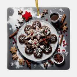 Adorno De Cerámica Navidad 1 - 001