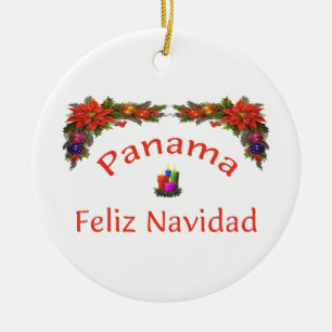 Adorno De Cerámica Navidad 1 de Panamá