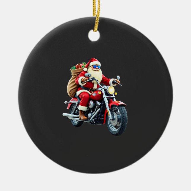 Adorno De Cerámica Navidad (2) (Frente)