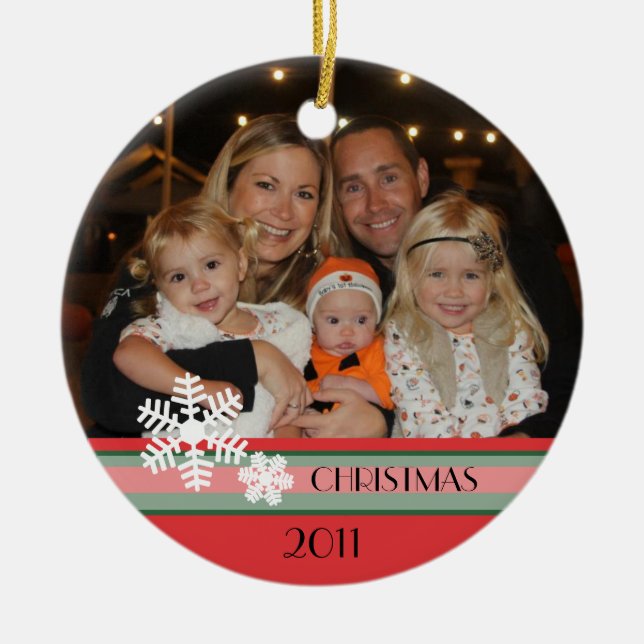 Adorno De Cerámica Navidad 2011 (Frente)