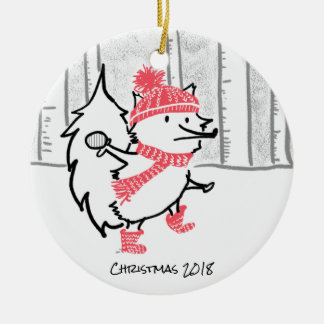 Adorno De Cerámica Navidad 2018
