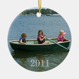 Adorno De Cerámica Navidad Amelia 2011