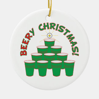 Adorno De Cerámica ¡Navidad cervecero!