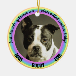 Adorno De Cerámica Navidad conmemorativo personalizado del puente del