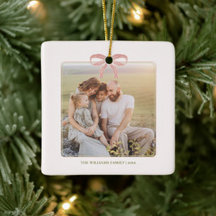 Adorno De Cerámica Navidad Coqueta Grandmillennial Chic