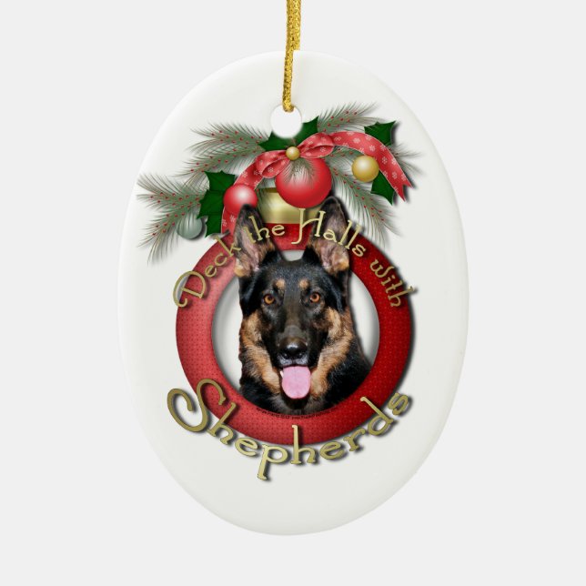 Adorno De Cerámica Navidad - cubierta los pasillos - pastores - Kuno (Frente)