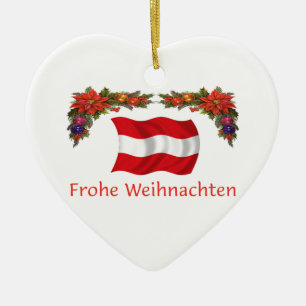 Adorno De Cerámica Navidad de Austria
