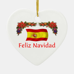 Adorno De Cerámica Navidad de España