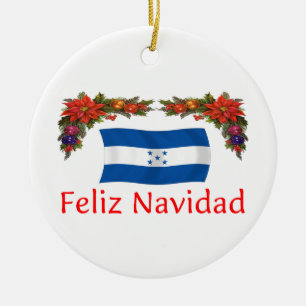 Adorno De Cerámica Navidad de Honduras
