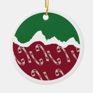 Adorno De Cerámica Navidad de Jackson Hole