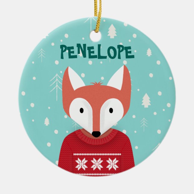 Adorno De Cerámica Navidad del arbolado (Frente)