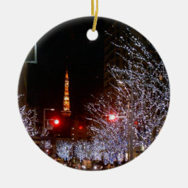 Adorno De Cerámica Navidad en Tokio, Japón