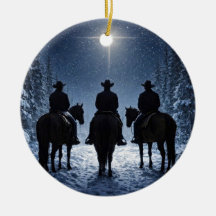 Navidad Estrella del Norte Vaquera Country
