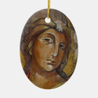 Adorno De Cerámica Navidad ortodoxo Ornamen del icono-- Filermskaya