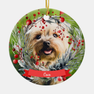 Adorno De Cerámica Navidad personalizada