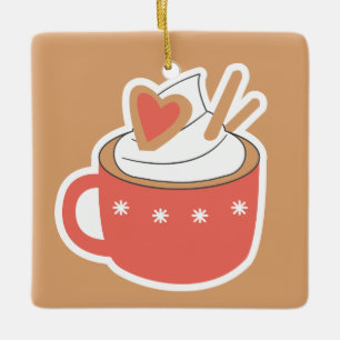 Adorno De Cerámica Navidades