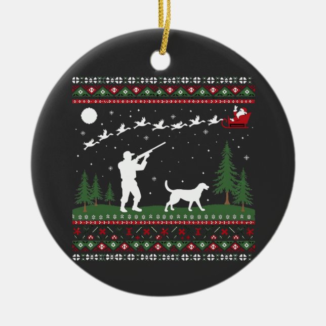 Adorno De Cerámica navidades 2025, (Frente)