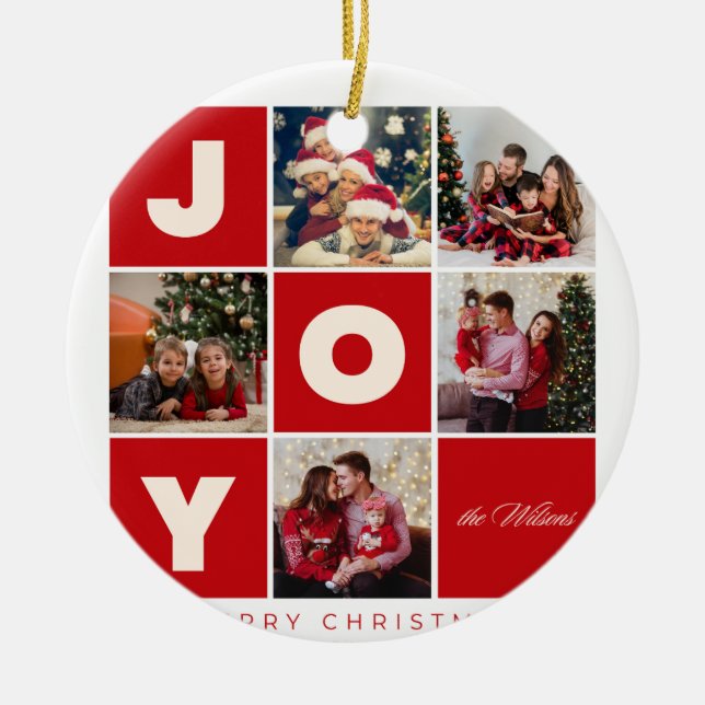 Adorno De Cerámica Navidades 21 (Frente)