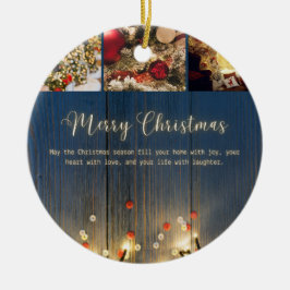 Adorno De Cerámica Navidades 24