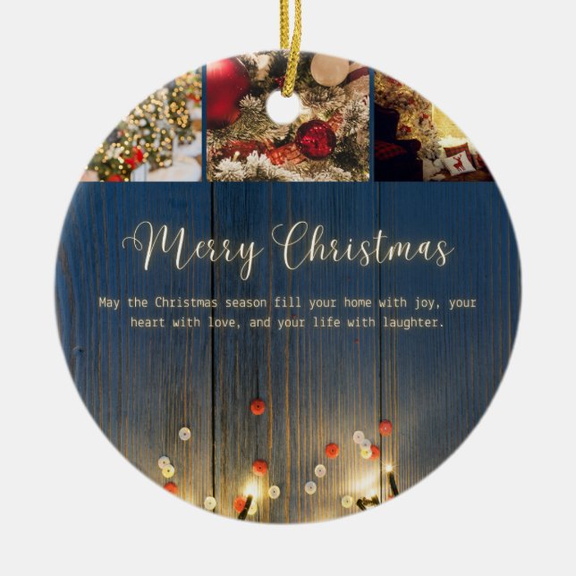 Adorno De Cerámica Navidades 24 (Frente)