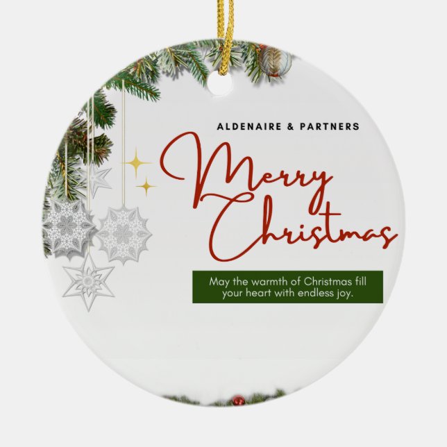 Adorno De Cerámica Navidades 25 (Frente)