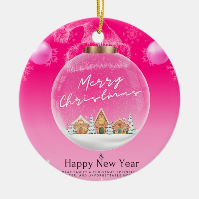 Adorno De Cerámica Navidades 39 (Frente)