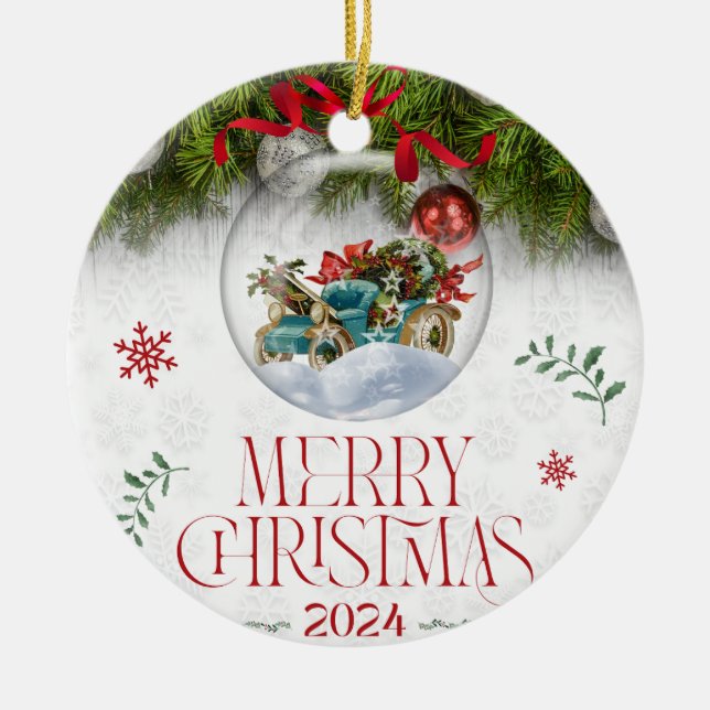 ADORNO DE CERÁMICA NAVIDADES 8 (Frente)