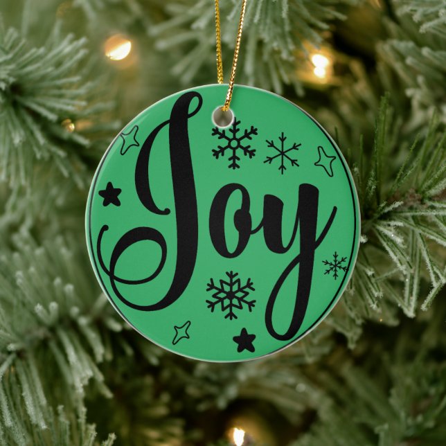 Adorno De Cerámica Navidades alegres (Árbol)