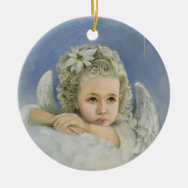 Adorno De Cerámica Navidades Angel