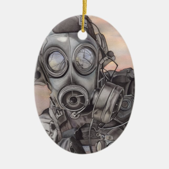 Adorno De Cerámica Navidades arreglan la pandemia (Frente)