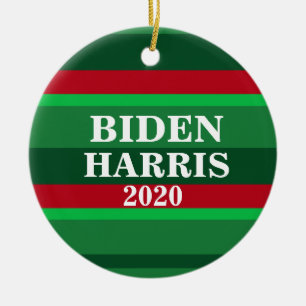 Adorno De Cerámica Navidades Biden Harris 2020