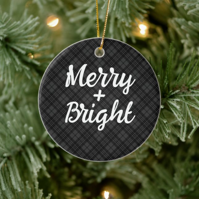 Adorno De Cerámica Navidades blanco moro y brillante (Árbol)
