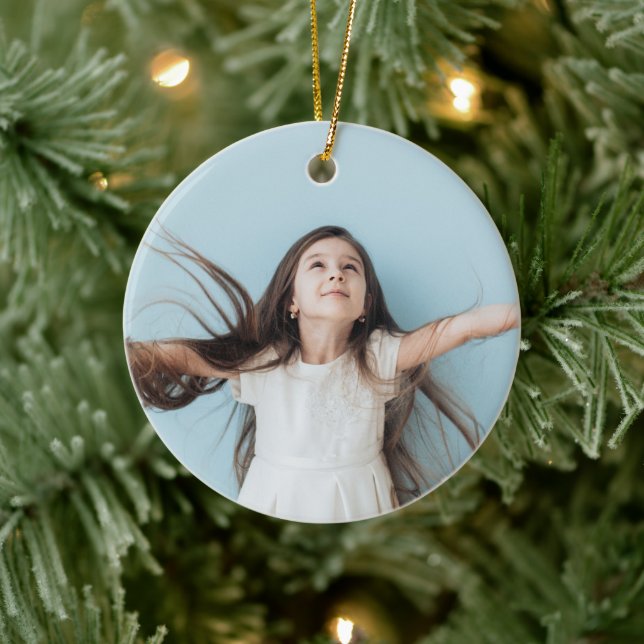 Adorno De Cerámica Navidades Botánicos de Elegancia Oral Foto (Árbol)