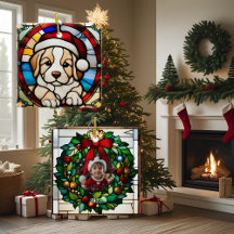 Navidades Cachorro Faux Stainass