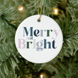 Adorno De Cerámica Navidades Cerezos Y Brillantes