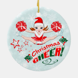 Adorno De Cerámica Navidades Cheer
