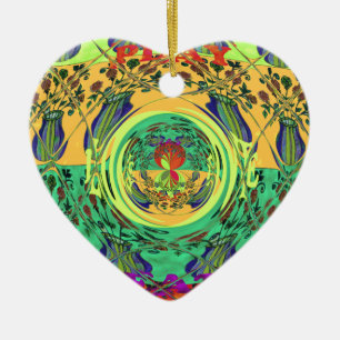 Adorno De Cerámica Navidades comen el juego de amor Hakuna Matata Col