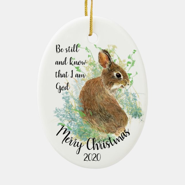 Adorno De Cerámica Navidades con citas personalizados sigan siendo ci (Atrás)