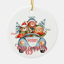 Navidades con familia de tres nombres