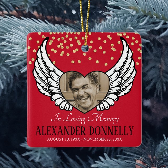 Adorno De Cerámica Navidades conmemorativos de la memoria fotográfica (Subido por el creador)
